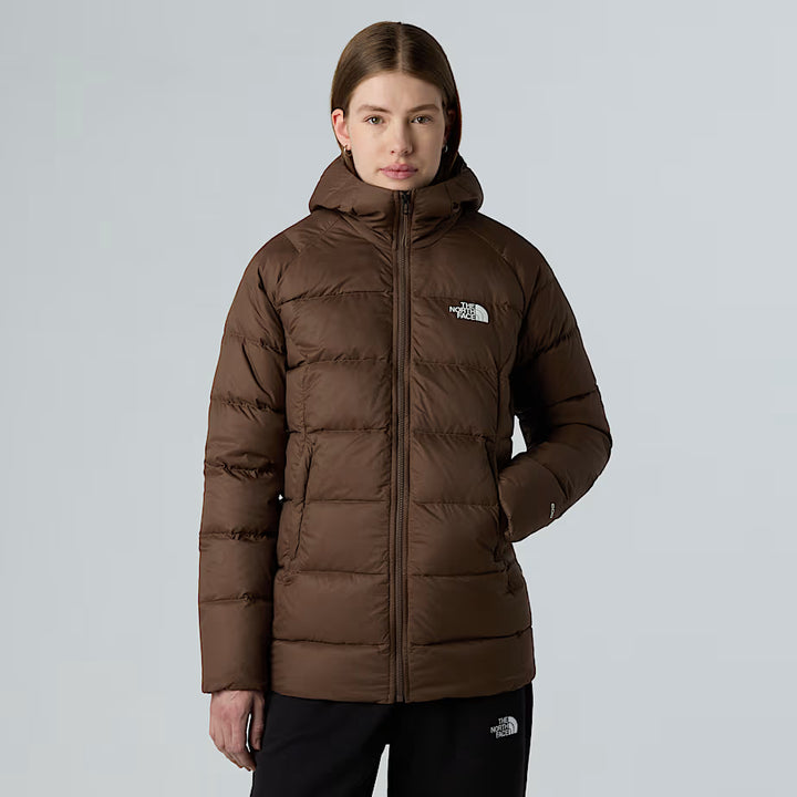 Womens Hyalite Down Hooded Parka (Smokey Brown)