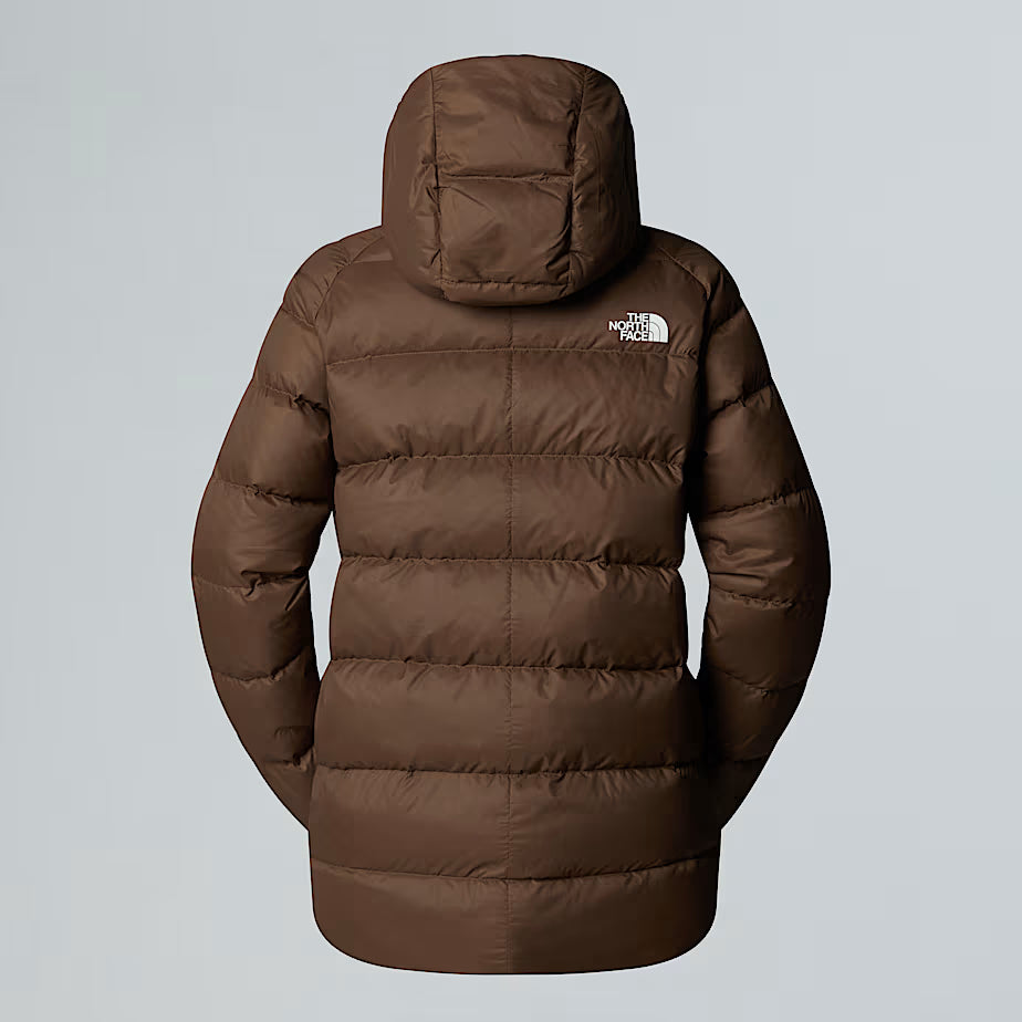 Womens Hyalite Down Hooded Parka (Smokey Brown)