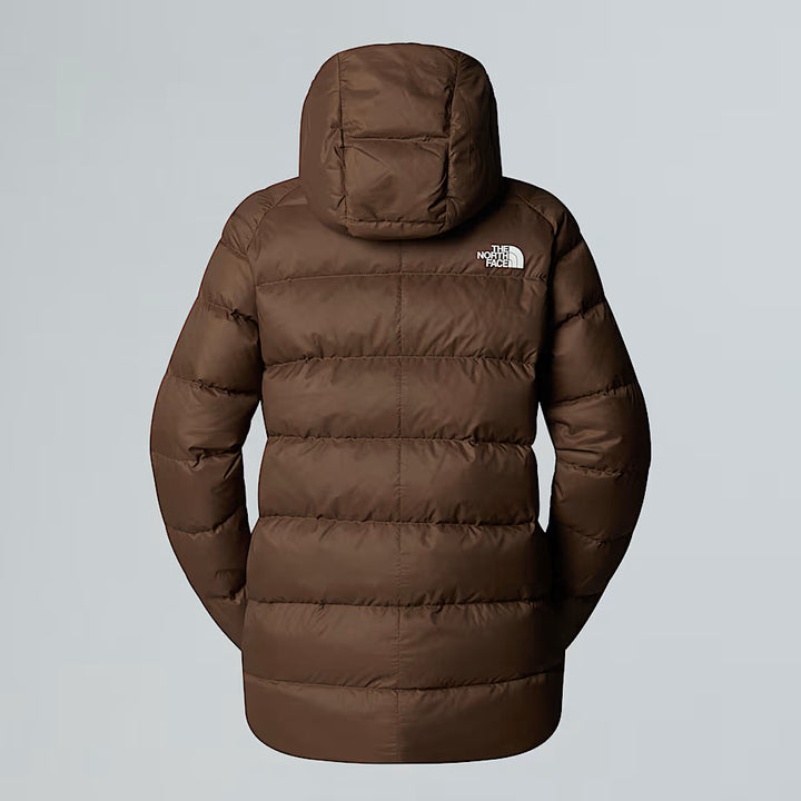 Womens Hyalite Down Hooded Parka (Smokey Brown)