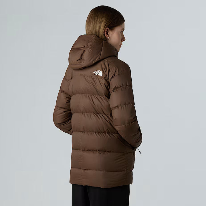 Womens Hyalite Down Hooded Parka (Smokey Brown)