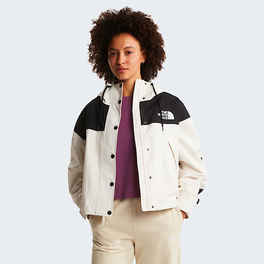 Womens Reign On Jacket (White Dune/Black)