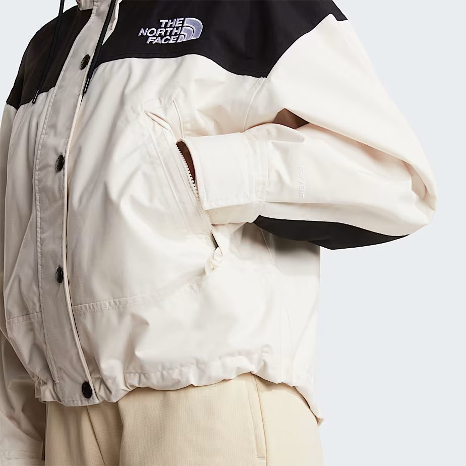 Womens Reign On Jacket (White Dune/Black)