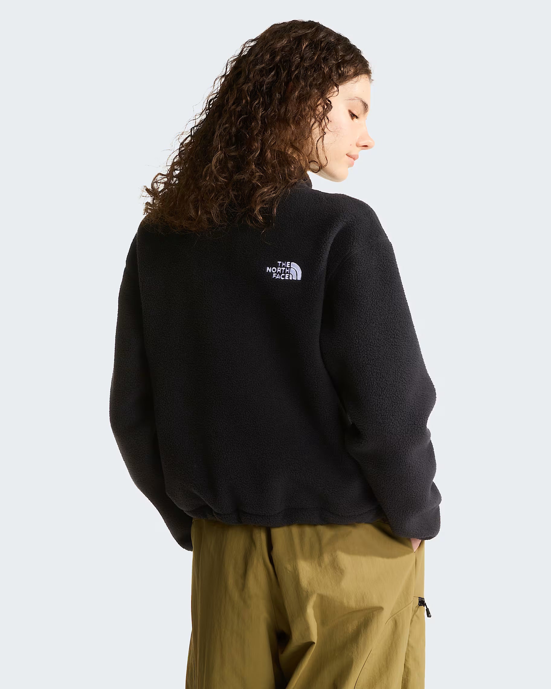 Womens Fleeski 1/4 Zip (Black)