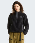 Womens Fleeski 1/4 Zip (Black)