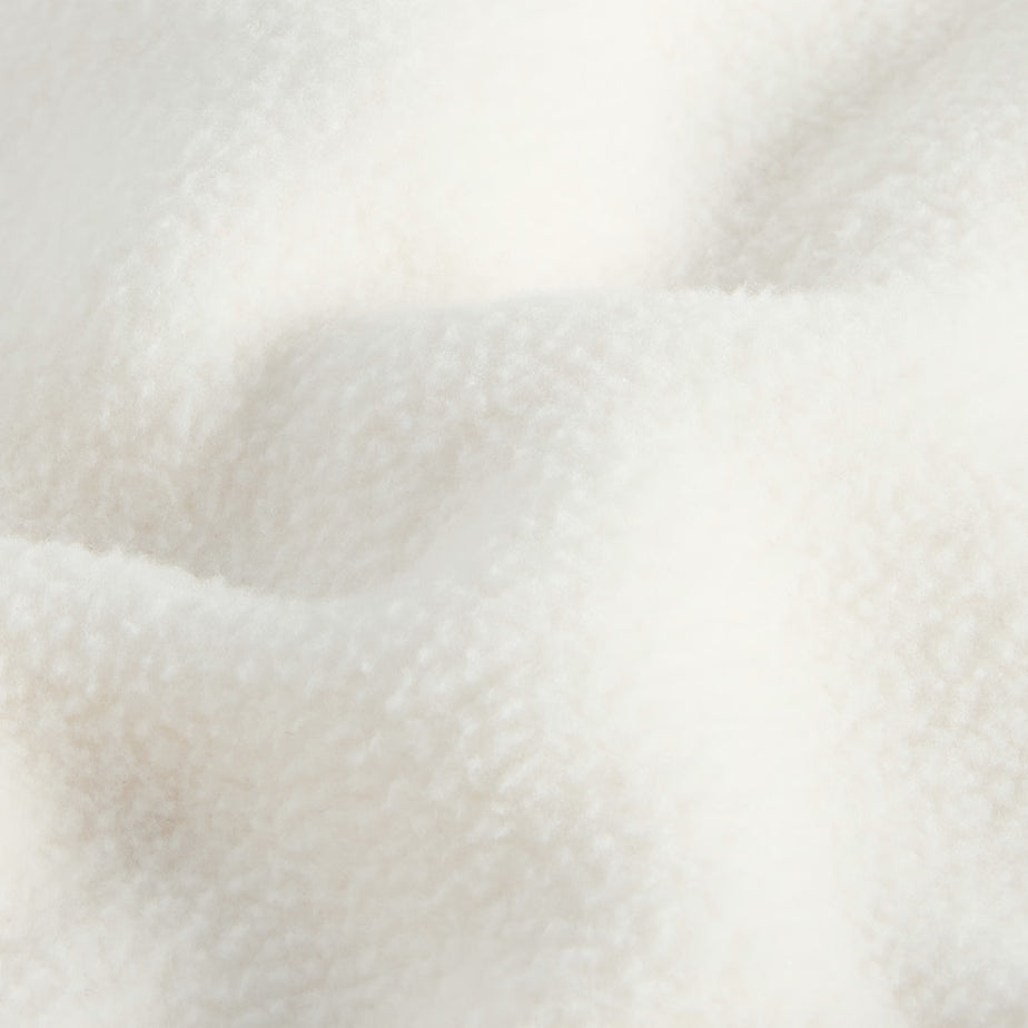 Womens Fleeski 1/4 Zip (White Dune)