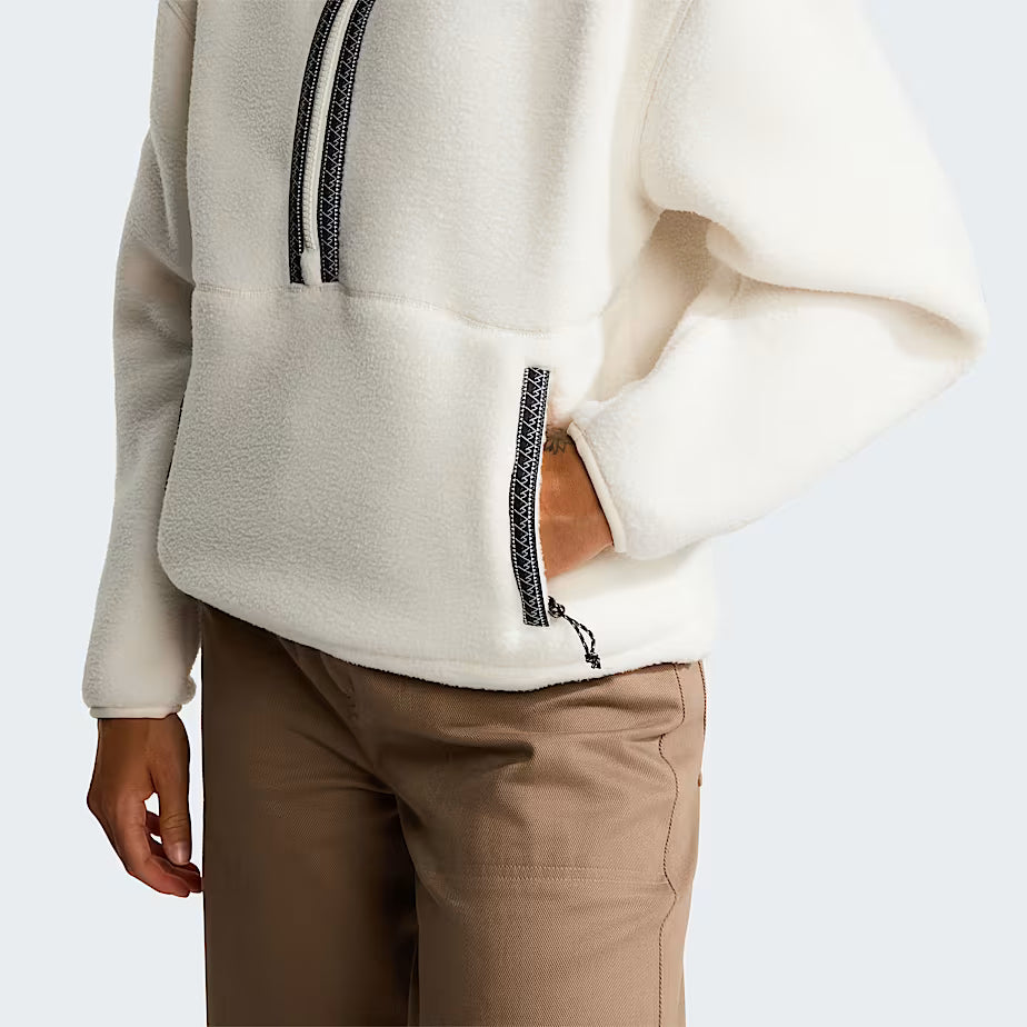 Womens Fleeski 1/4 Zip (White Dune)
