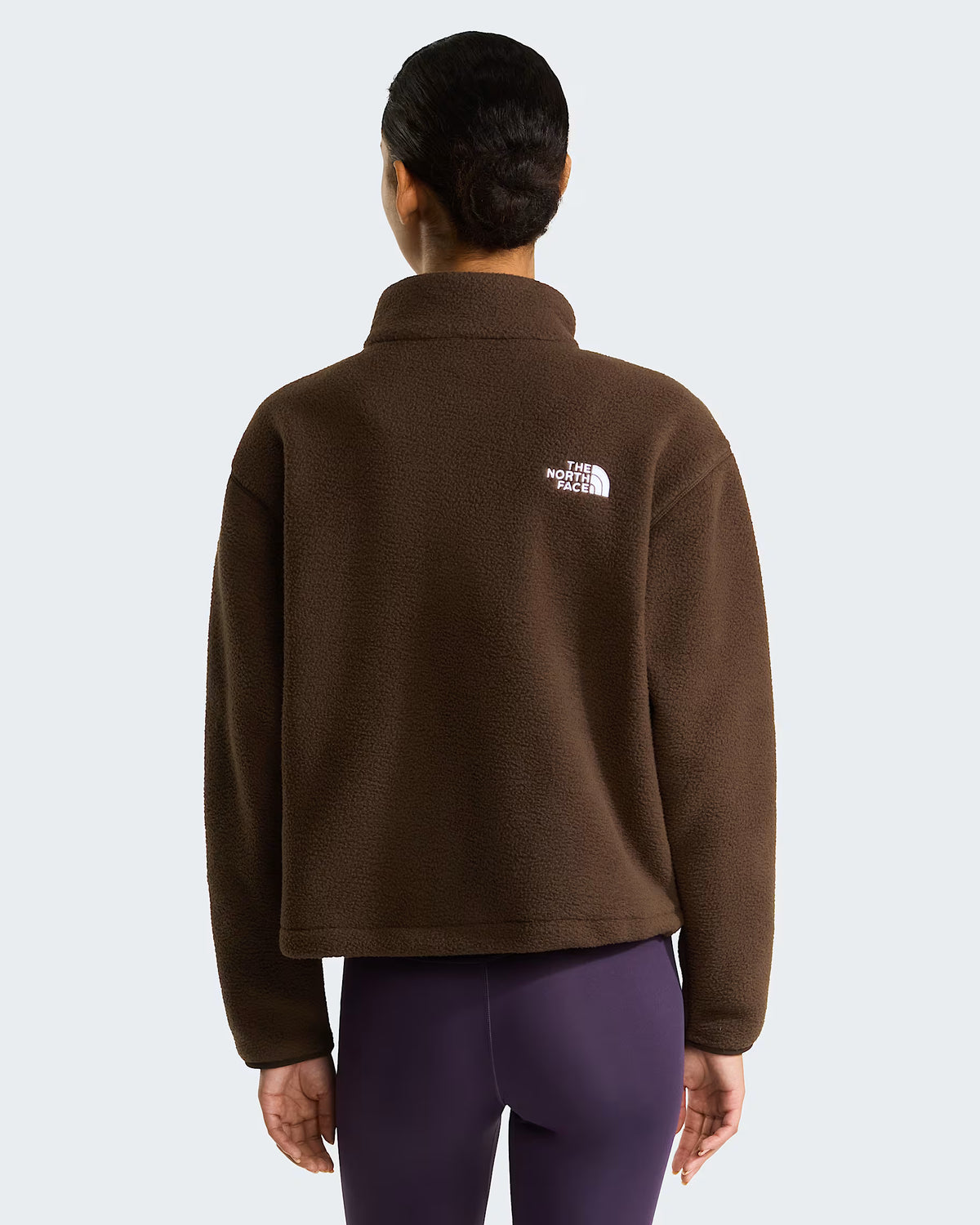 Womens Fleeski Full Zip Fleece (Dark Chestnut)