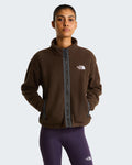 Womens Fleeski Full Zip Fleece (Dark Chestnut)