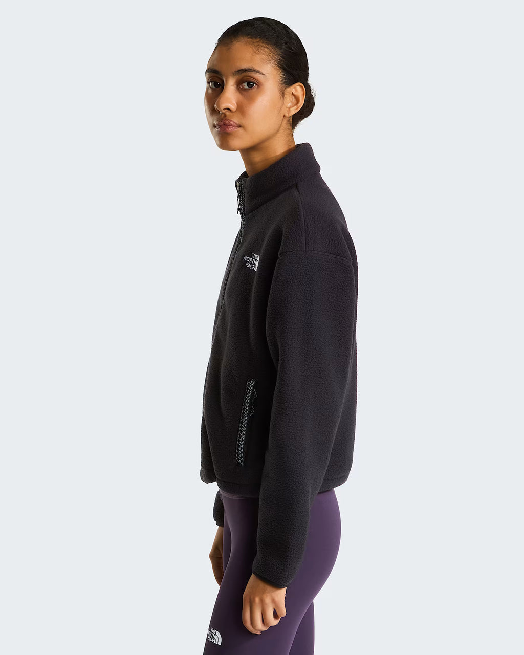 Womens Fleeski Full Zip Fleece (TNF Black)