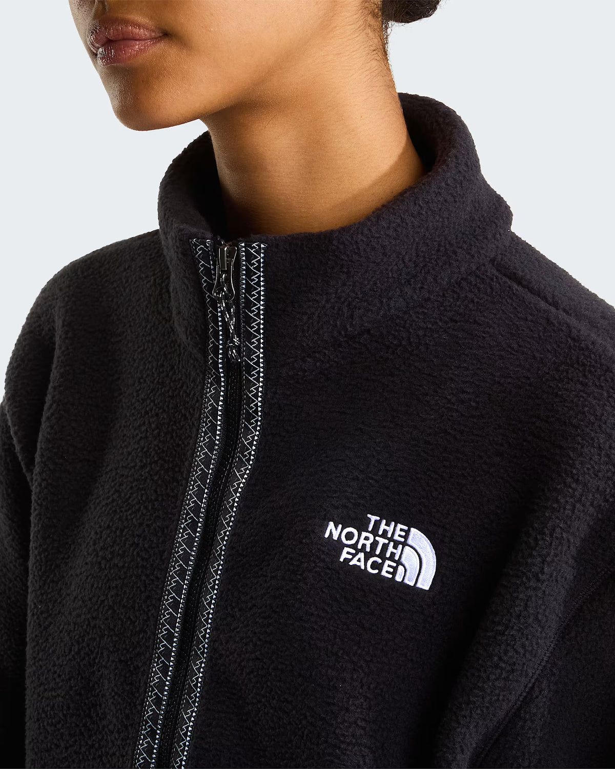 Womens Fleeski Full Zip Fleece (TNF Black)