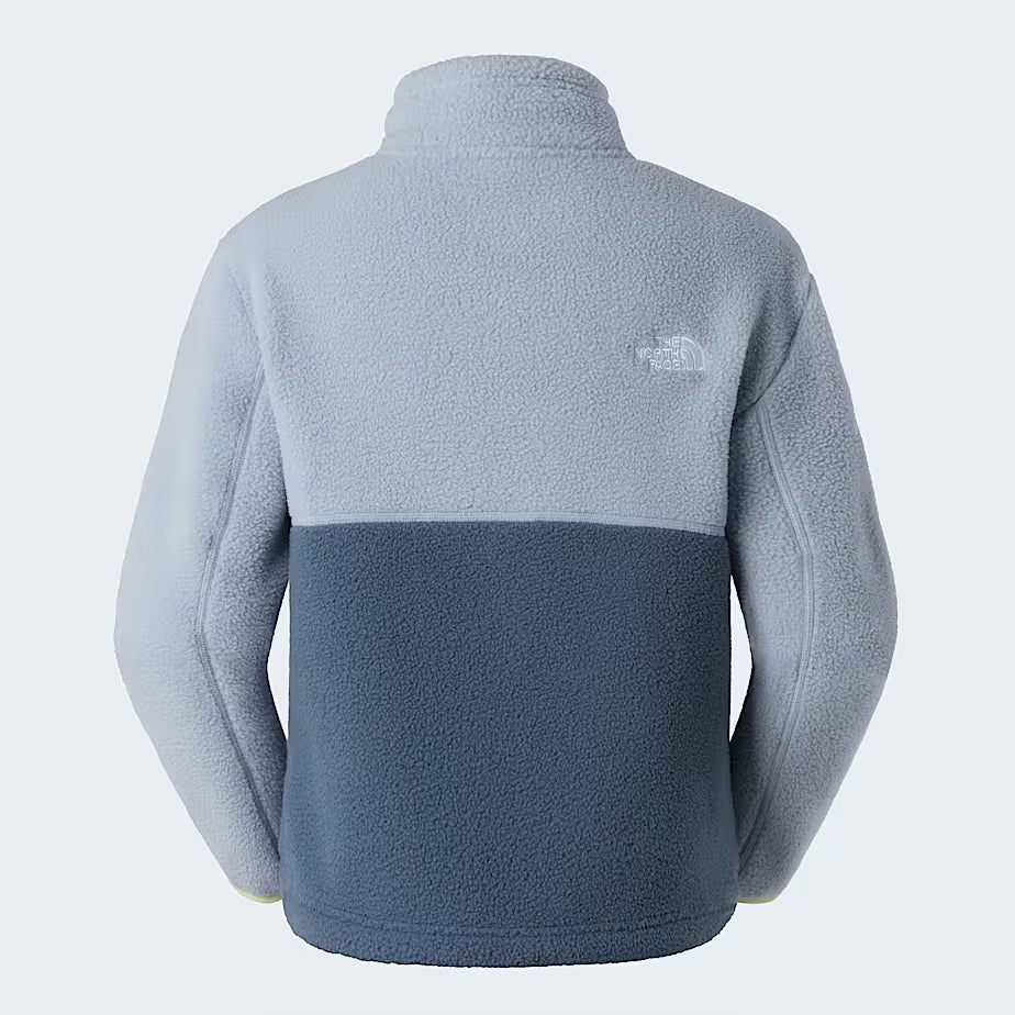Womens Yumiori 1/4 Zip Fleece (Granite Grey/Frost Grey/Lemon Mist)