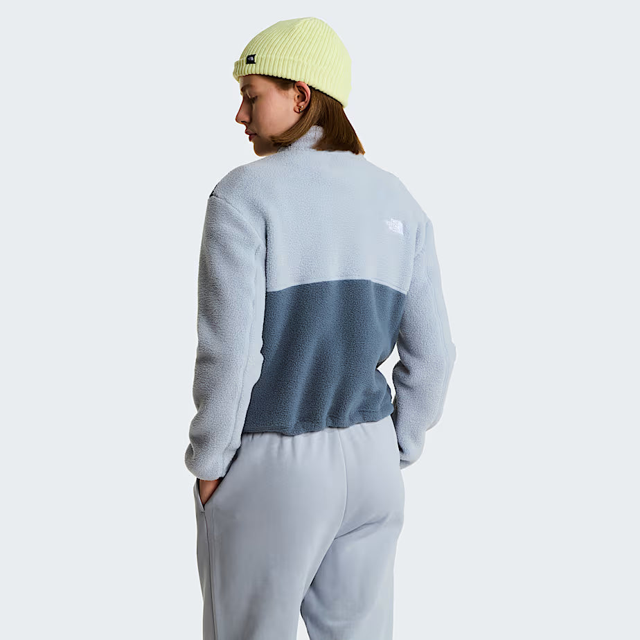 Womens Yumiori 1/4 Zip Fleece (Granite Grey/Frost Grey/Lemon Mist)