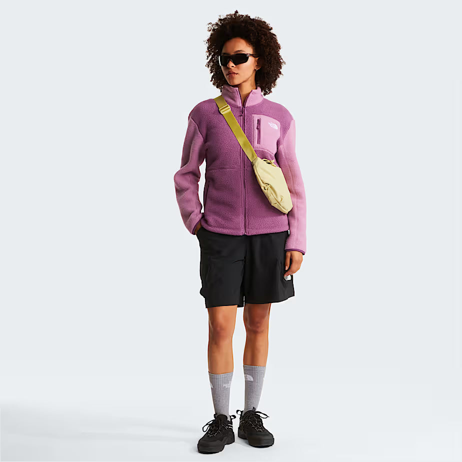 Womens Yumiori Full Zip Fleece (Chroma Purple/Hushed Lavender)