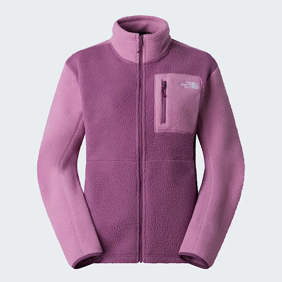Womens Yumiori Full Zip Fleece (Chroma Purple/Hushed Lavender)