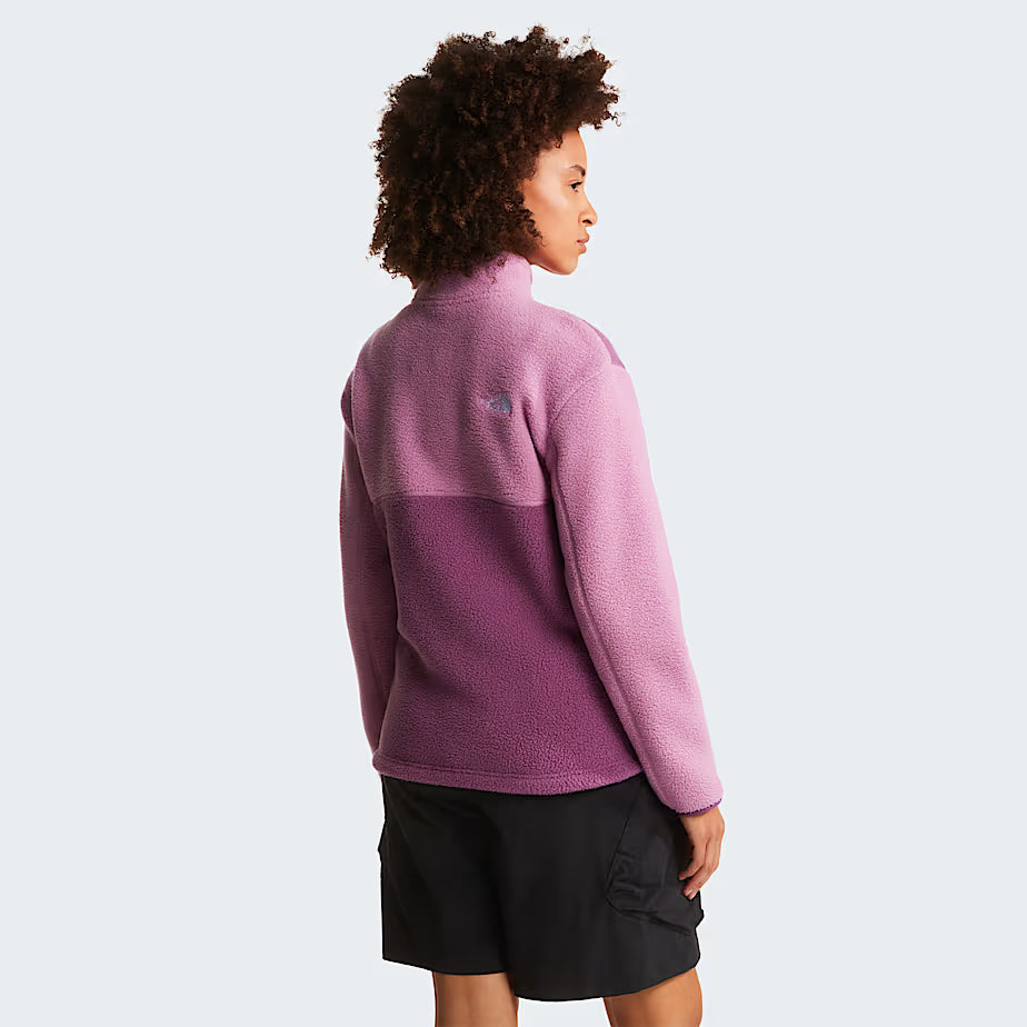 Womens Yumiori Full Zip Fleece (Chroma Purple/Hushed Lavender)