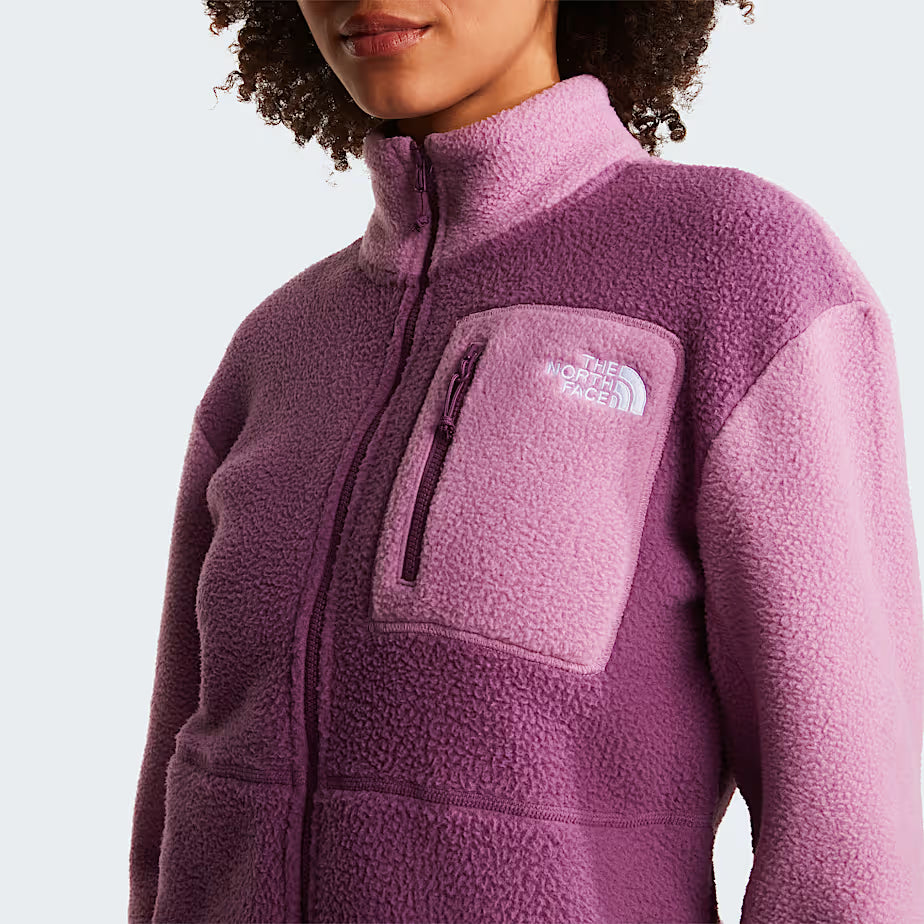Womens Yumiori Full Zip Fleece (Chroma Purple/Hushed Lavender)