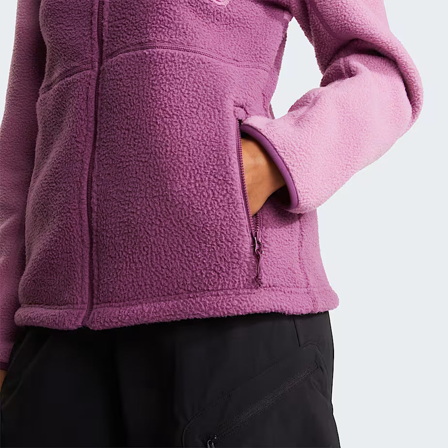 Womens Yumiori Full Zip Fleece (Chroma Purple/Hushed Lavender)