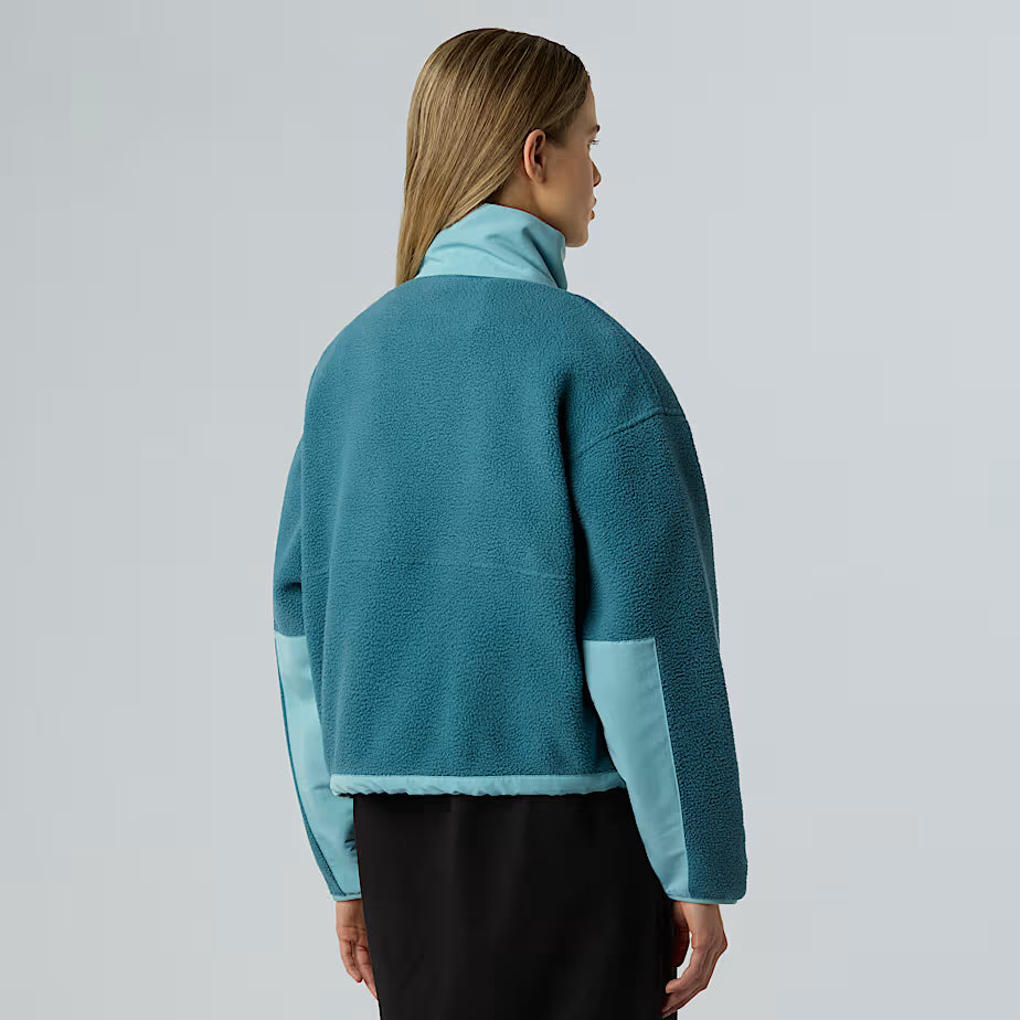 Womens Yumiori Off-Peak 1/2 Zip Fleece (Space/Blue Eclipse)