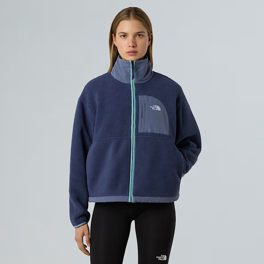Womens Yumiori Off-Peak Full-Zip Fleece Jacket (Lunar Blue/Twilight Galaxy)
