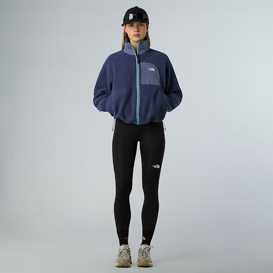 Womens Yumiori Off-Peak Full-Zip Fleece Jacket (Lunar Blue/Twilight Galaxy)