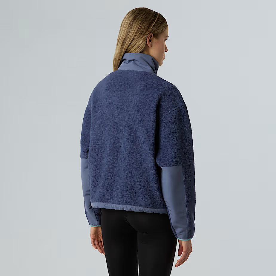 Womens Yumiori Off-Peak Full-Zip Fleece Jacket (Lunar Blue/Twilight Galaxy)
