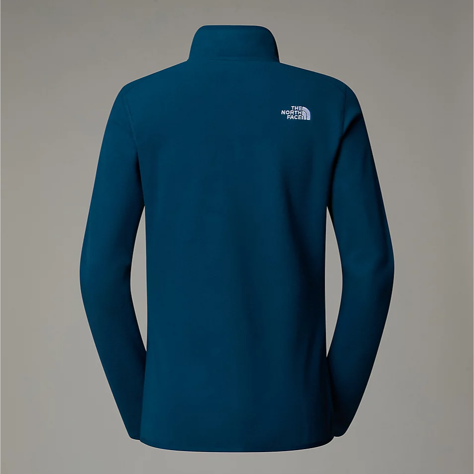 Womens 100 Glacier 1/4 Zip Fleece (Midnight Petrol)