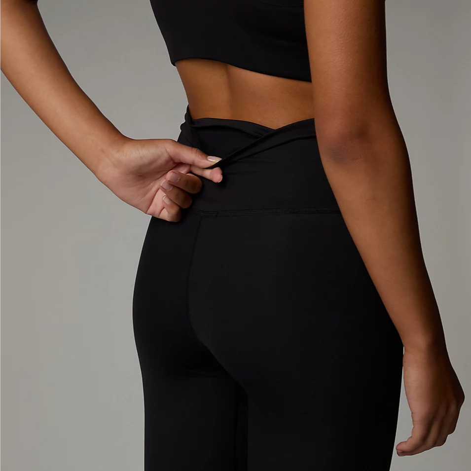 Womens Flex High Rise 7/8 Leggings (Black)
