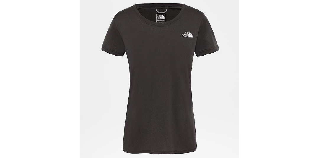 Womens Reaxion Amp Crew T-Shirt (Black)