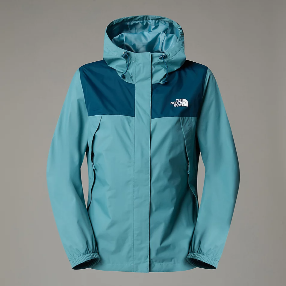 Womens Antora Jacket (Algae Blue/Midnight Petrol)