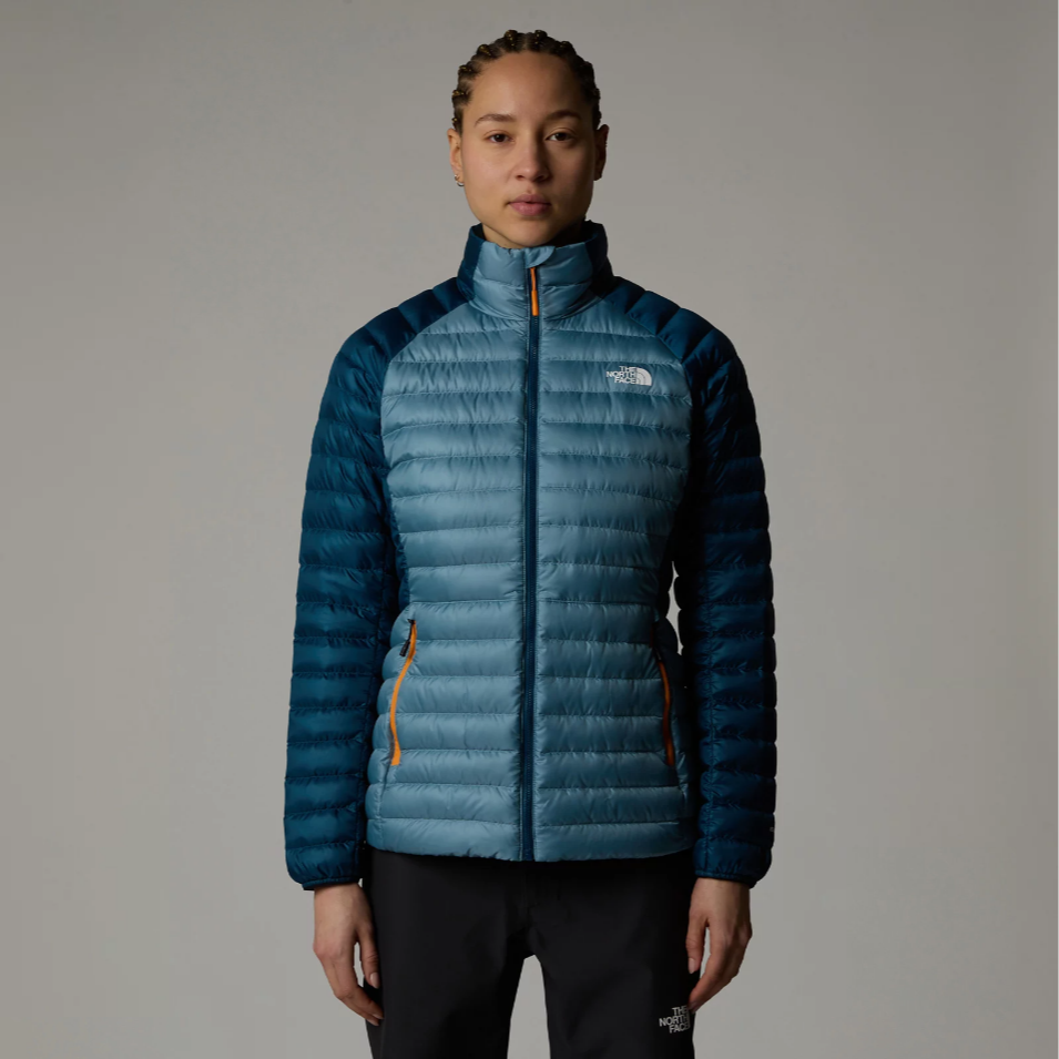 Womens Bettaforca Down Jacket (Algae Blue/Midnight Petrol)