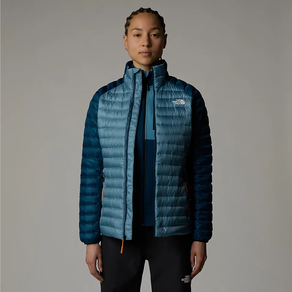Womens Bettaforca Down Jacket (Algae Blue/Midnight Petrol)