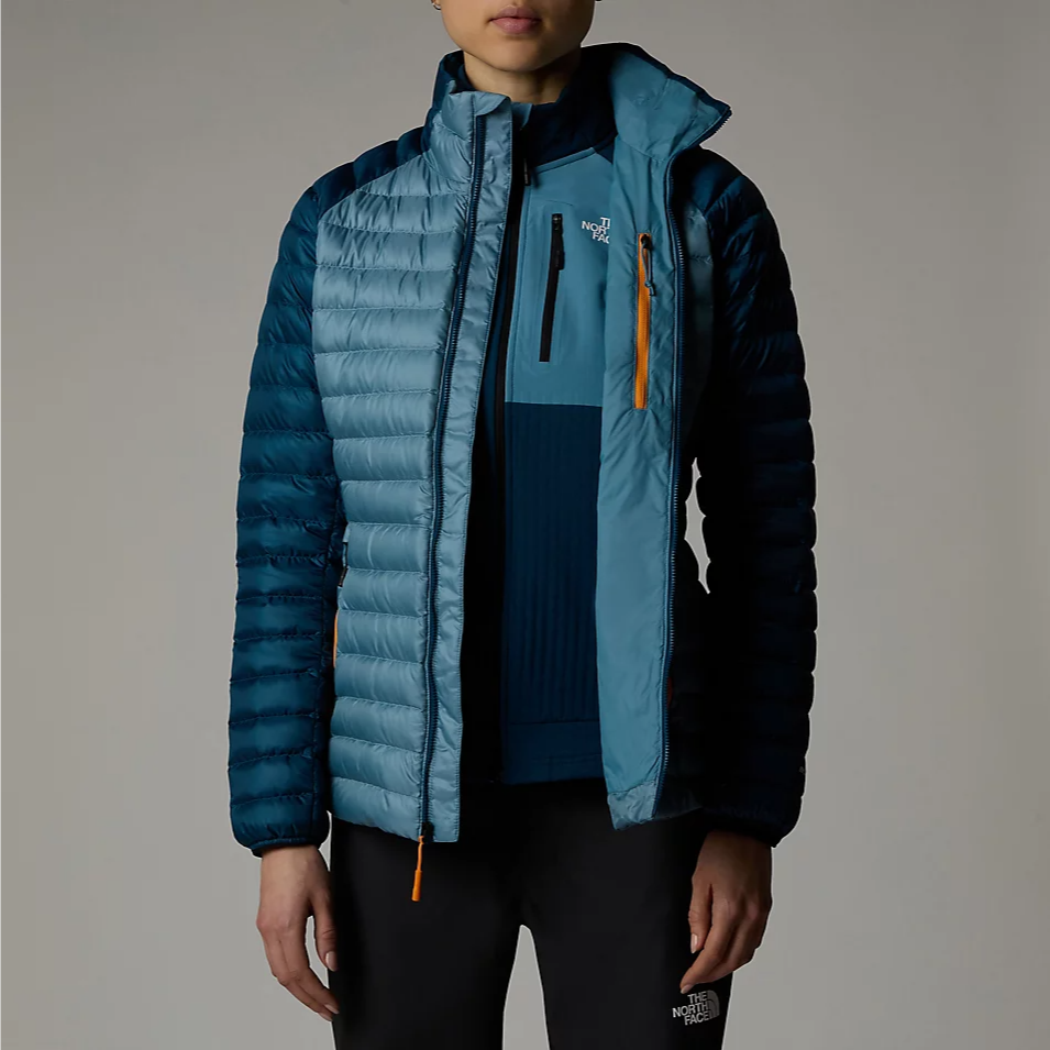 Womens Bettaforca Down Jacket (Algae Blue/Midnight Petrol)
