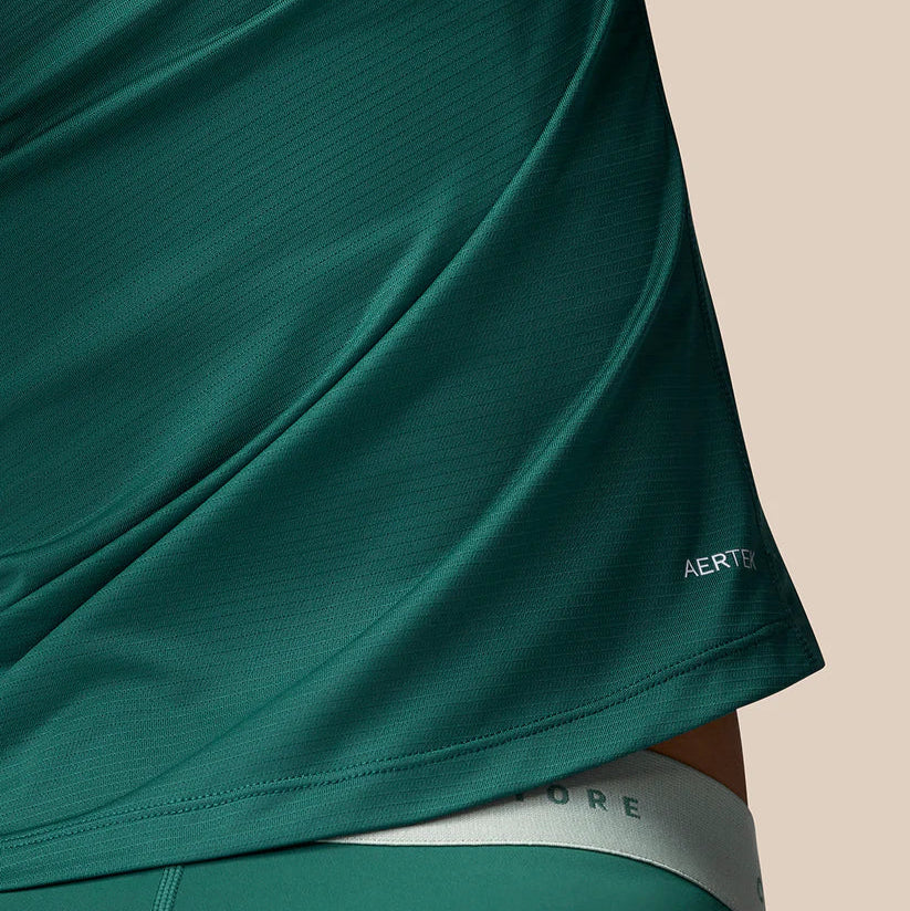 Womens Adapt Training 1/2 Zip Top (Seafoam Green/White)