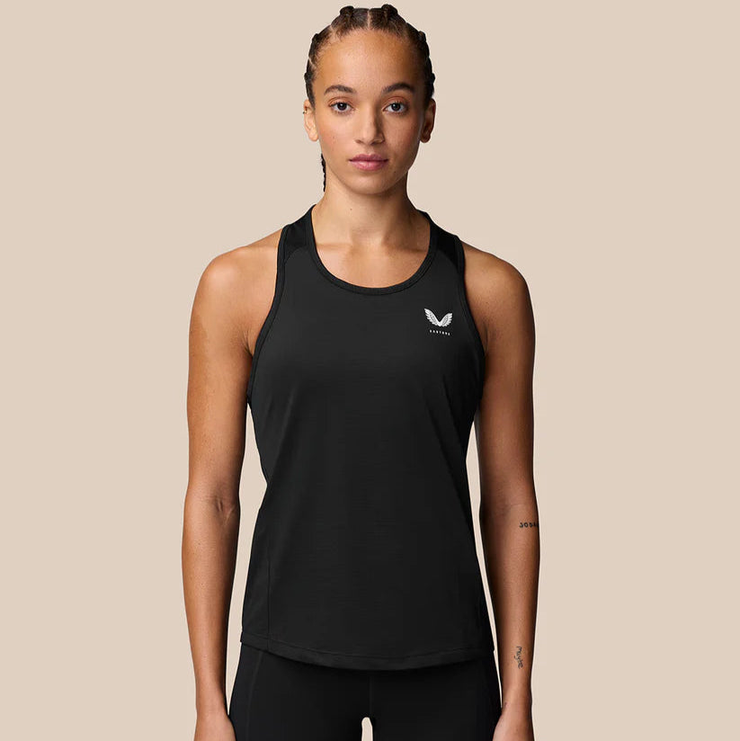 Womens Adapt Training Tank Top (Black/White)
