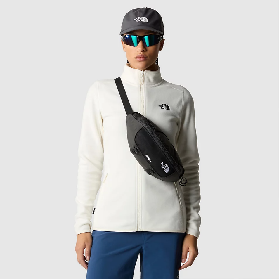 Womens 100 Glacier Full-Zip Fleece (White Dune)