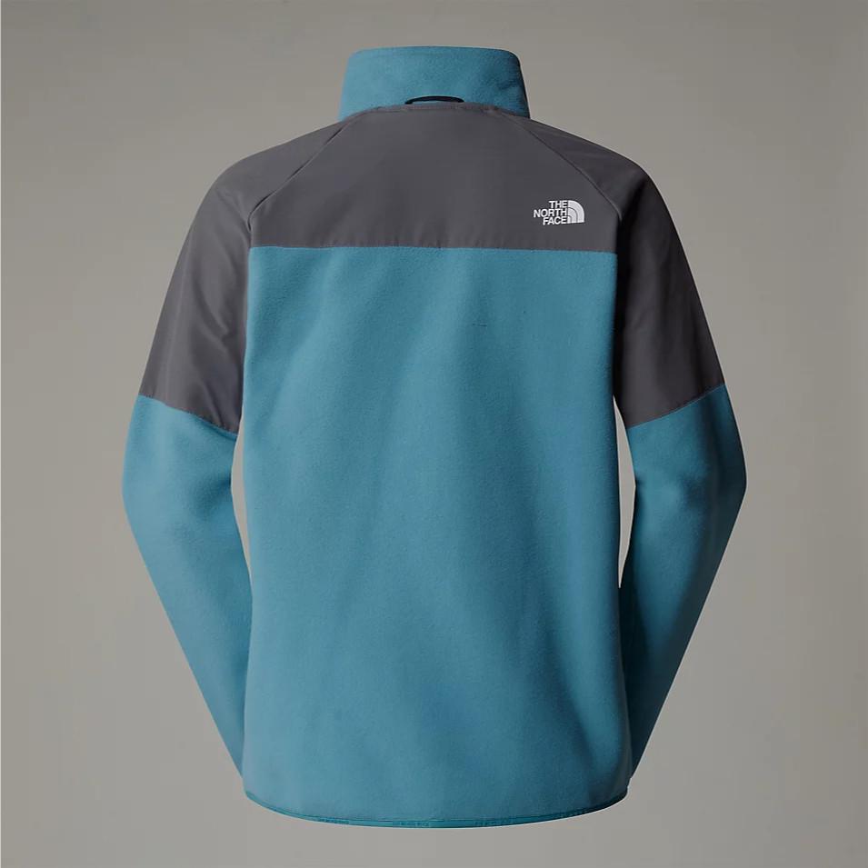 Womens Glacier Heavyweight Full-Zip Fleece (Algae Blue/Smoked Pearl)