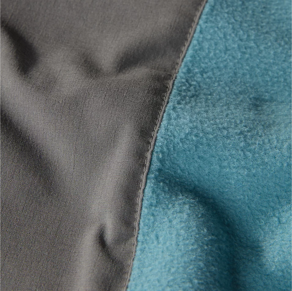 Womens Glacier Heavyweight Full-Zip Fleece (Algae Blue/Smoked Pearl)