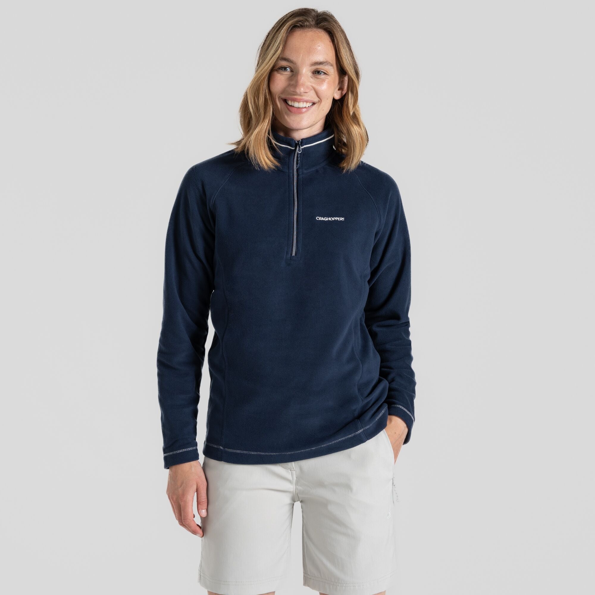 Womens Miska VI Half Zip (Blue Navy)