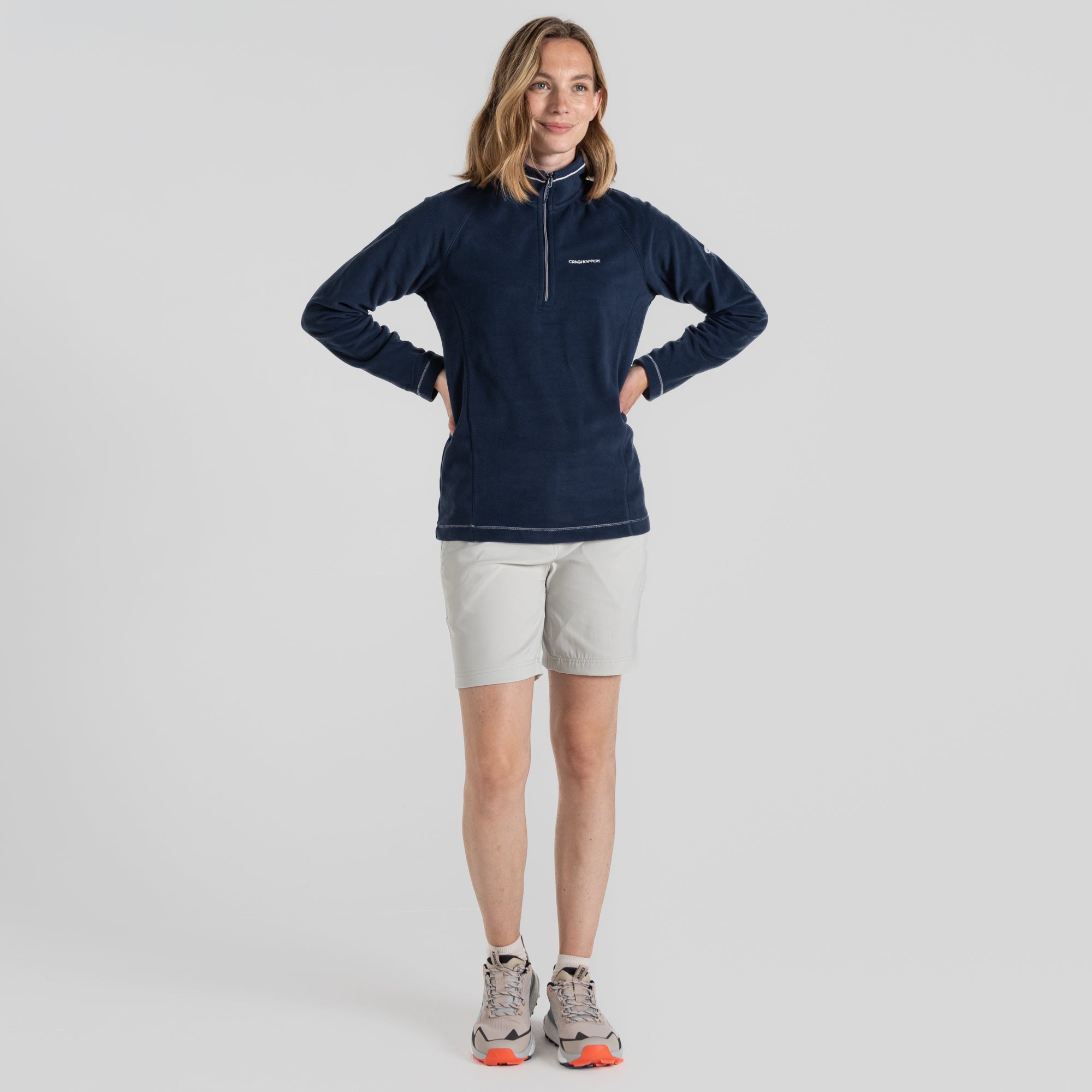 Womens Miska VI Half Zip (Blue Navy)