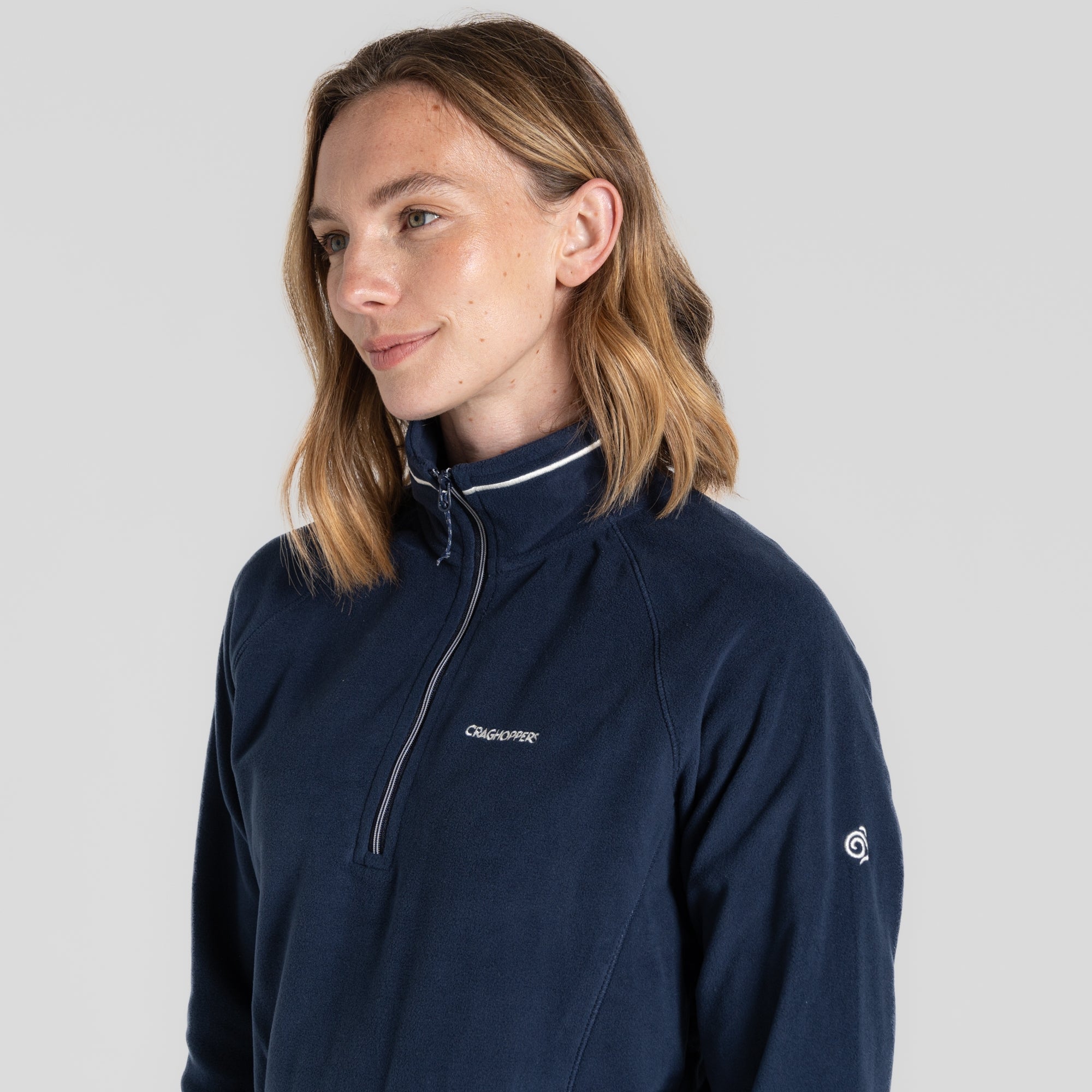 Womens Miska VI Half Zip (Blue Navy)