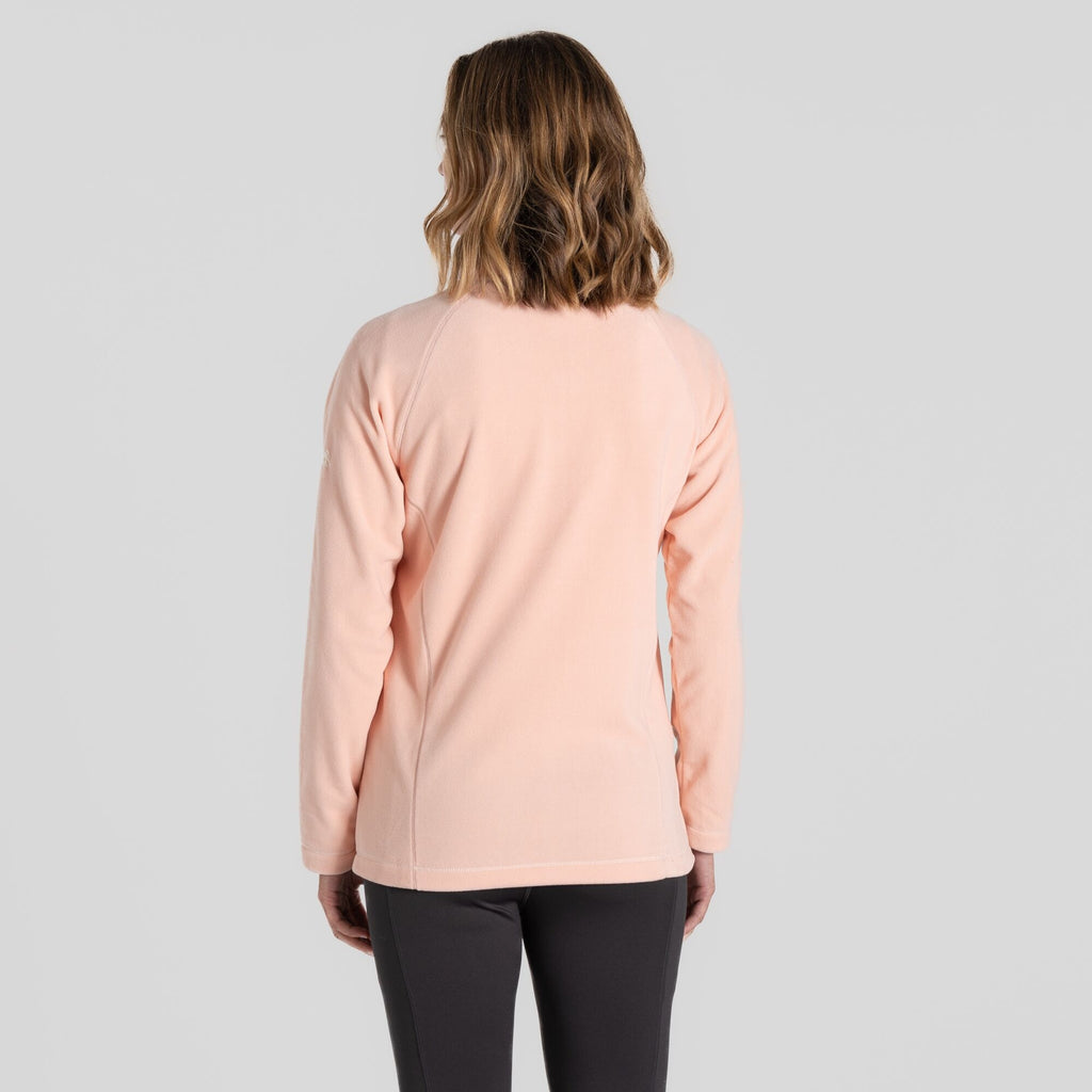 Womens Miska VI Half Zip (Pink Peach)