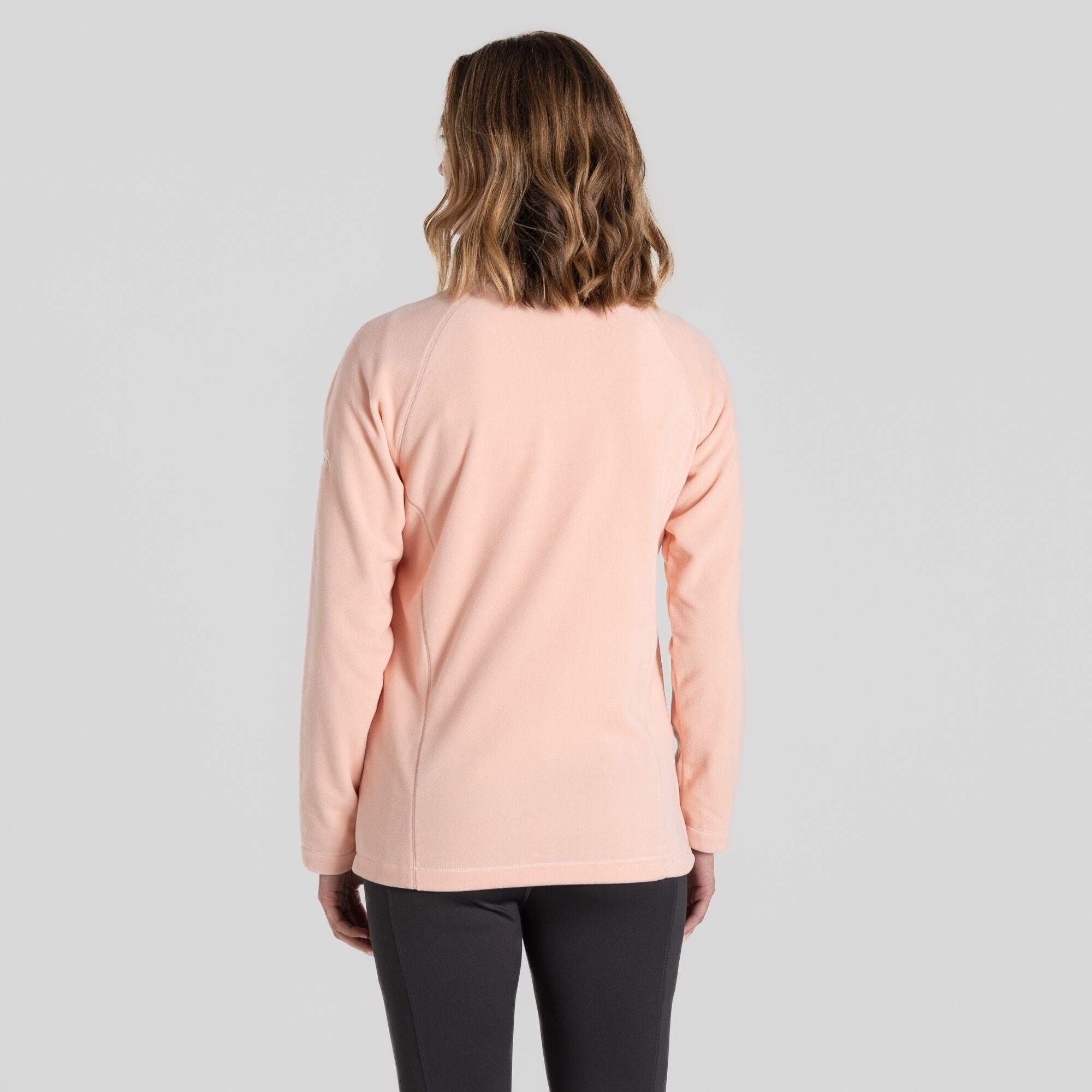 Womens Miska VI Half Zip (Pink Peach)