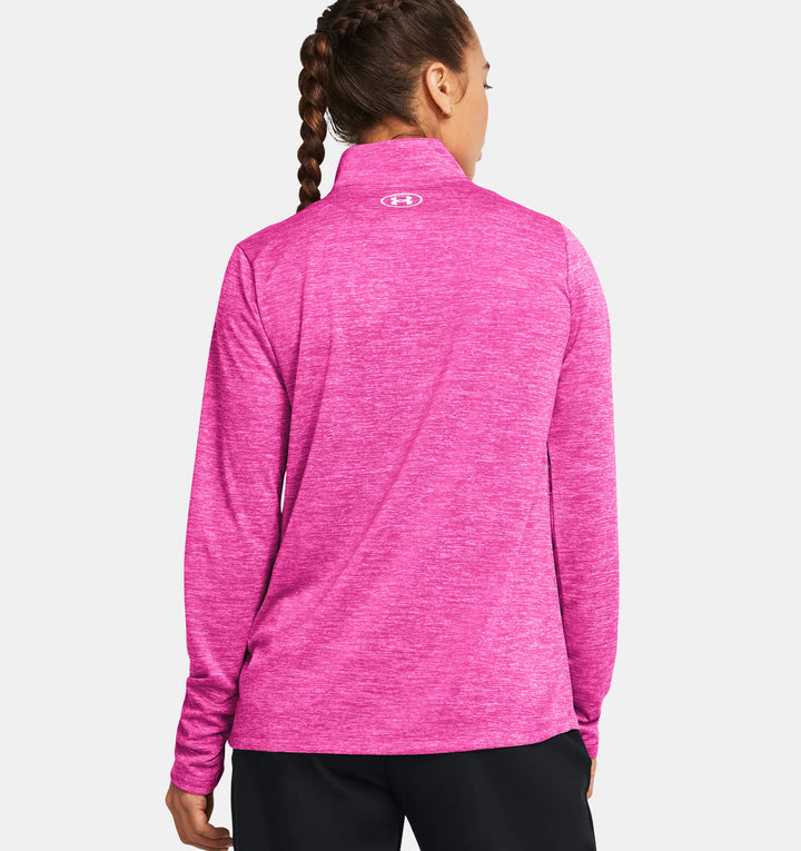 Womens Tech 1/2 Zip (Pink)