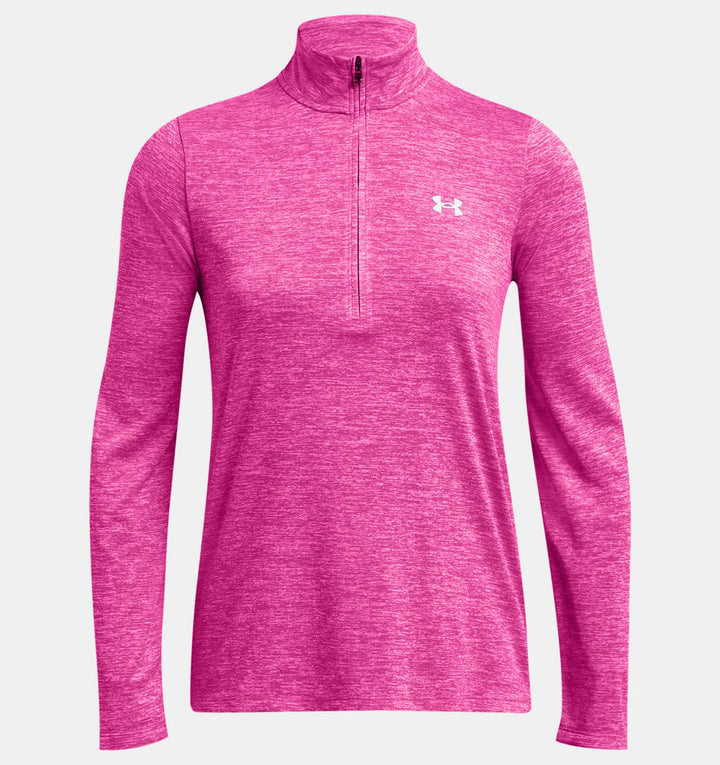 Womens Tech 1/2 Zip (Pink)