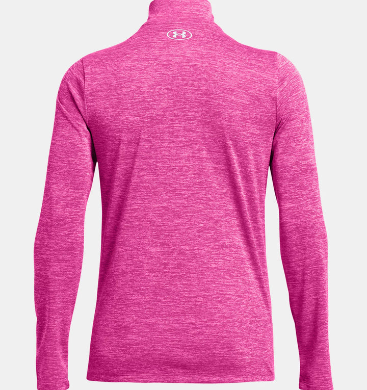 Womens Tech 1/2 Zip (Pink)