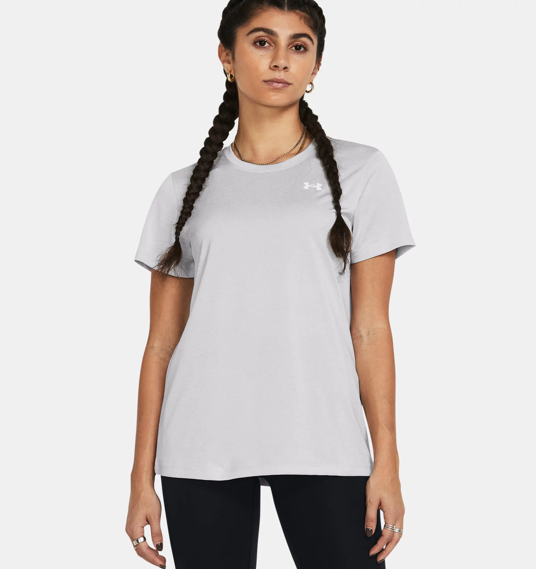 Womens Tech T-Shirt (Light Grey)