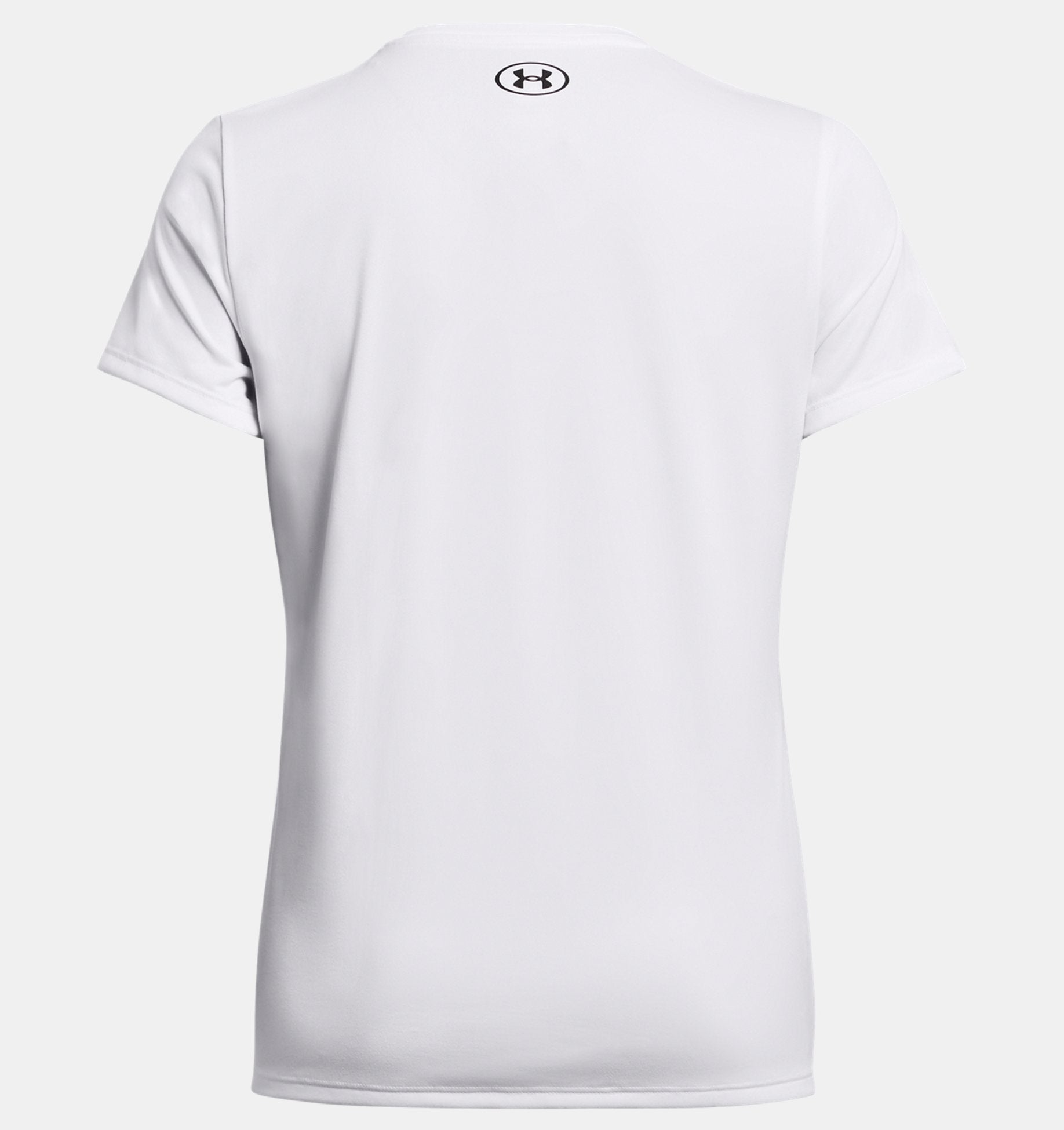 Womens Tech V-Neck Short Sleeve (White)