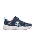 Girls Microspec Tread - Hyper Speed Trainers (Navy/Multi)