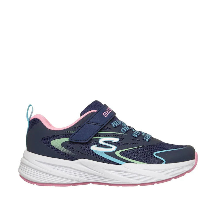 Girls Microspec Tread - Hyper Speed Trainers (Navy/Multi)