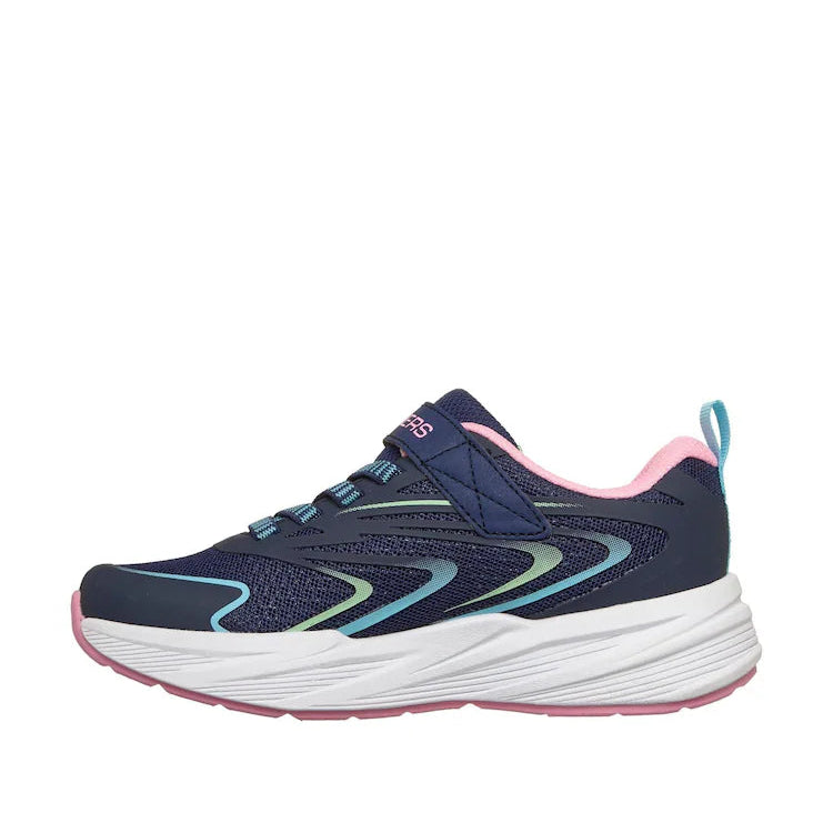 Girls Microspec Tread - Hyper Speed Trainers (Navy/Multi)